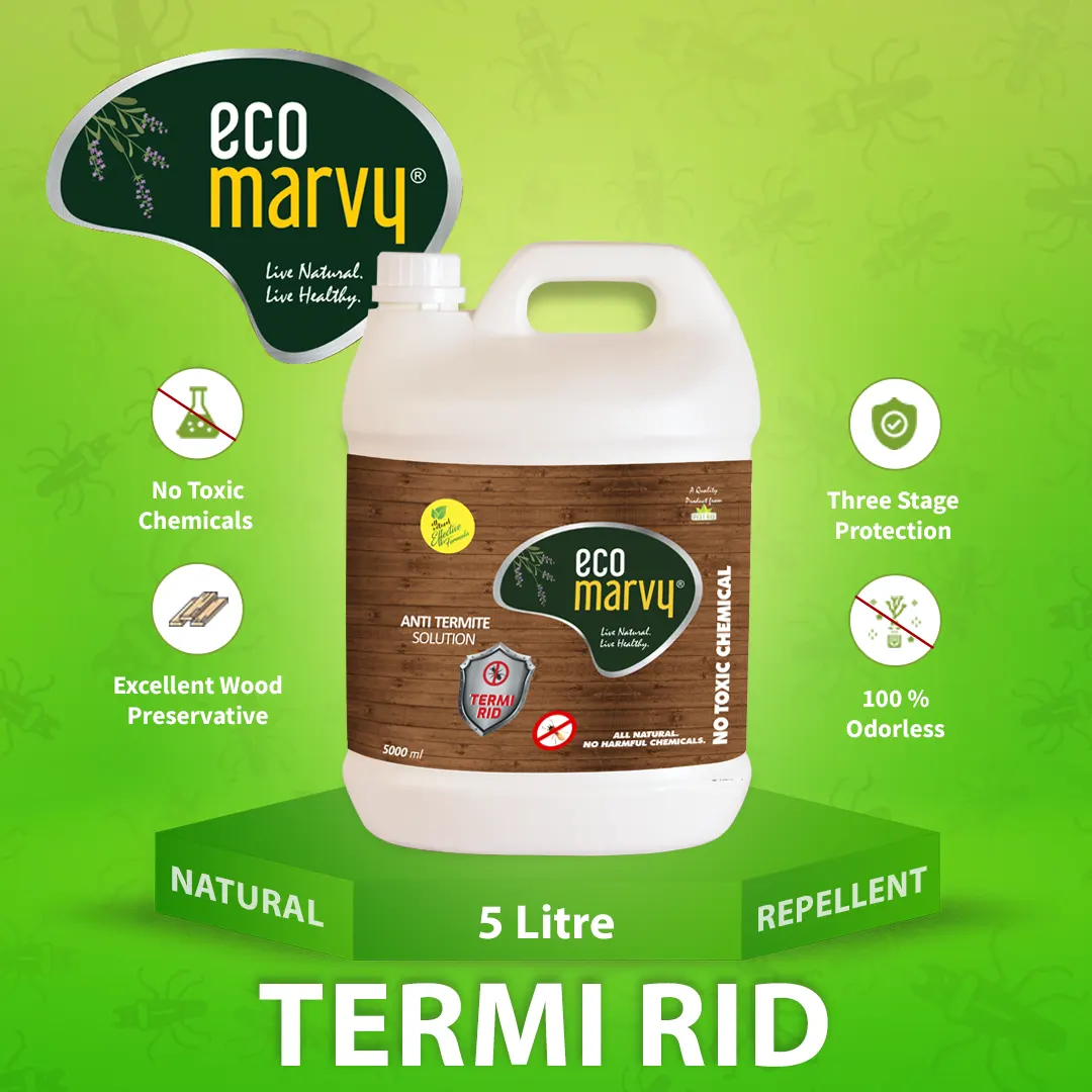 𝗡𝗼.𝟭 𝗧𝗲𝗿𝗺𝗶𝘁𝗲 𝗦𝗽𝗿𝗮𝘆 𝗳𝗼𝗿 𝗪𝗼𝗼𝗱 (𝟱𝗟) Concentrate | 100% Natural Ingredient Formulation | 1:3 Water Mix | Highly Safe for Pets & Kids